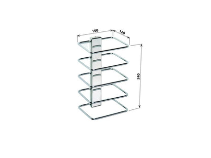 Five-tier MODERN towel rack