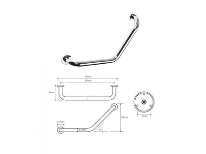 Zakřivená rukojeť MODERN