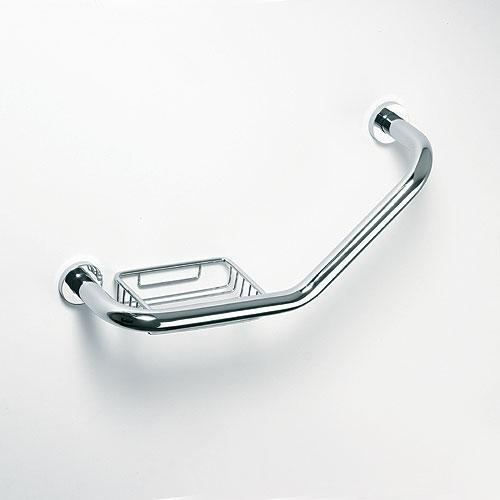 Zakřivená rukojeť s MODERNÍ miskou na mýdlo