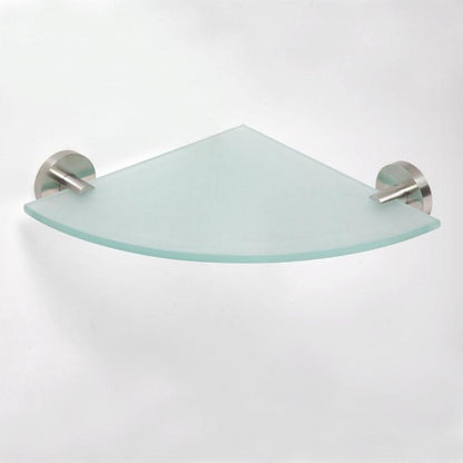 Rohová police ze SATÉNOVÉHO skla