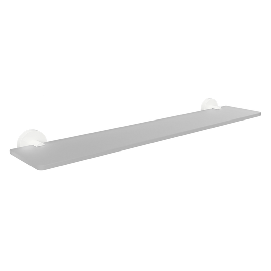 Glass shelf WHITE, 600 mm
