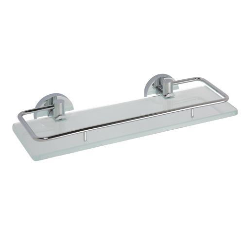 Glass shelf with hinged bar MODERN, 300 mm