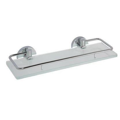Glass shelf with hinged bar MODERN, 300 mm
