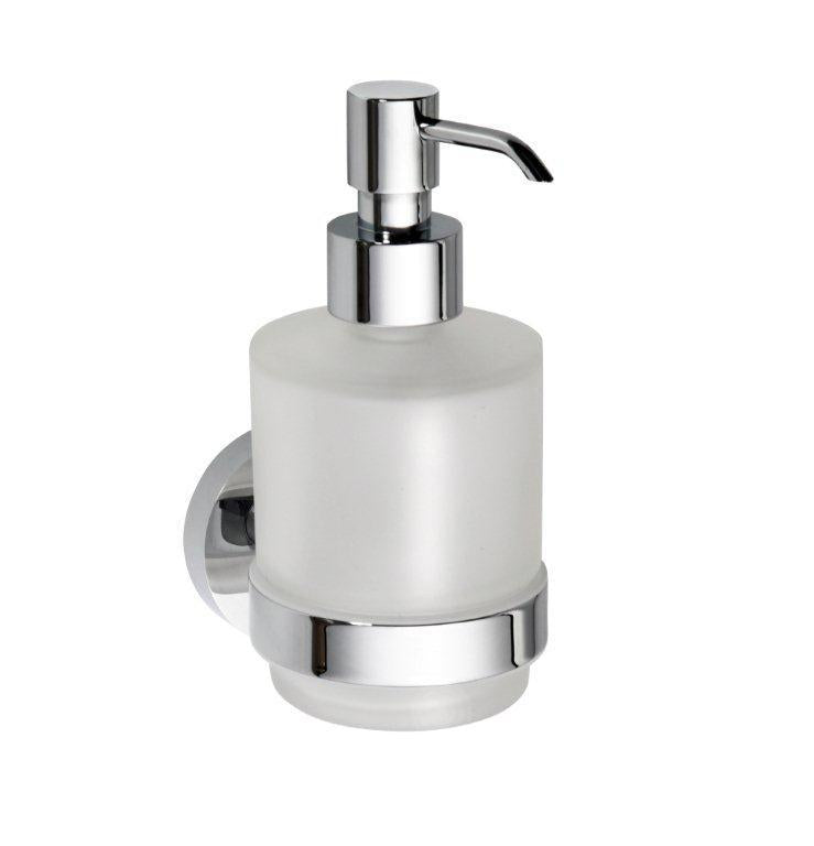 MODERNÍ dávkovač tekutého mýdla, skleněný, 200 ml