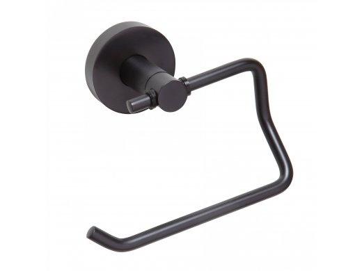 Držák toaletního papíru bez krytu Economy, NERO