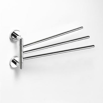 MODERNÍ trojitý otočný věšák na ručníky, 450 mm