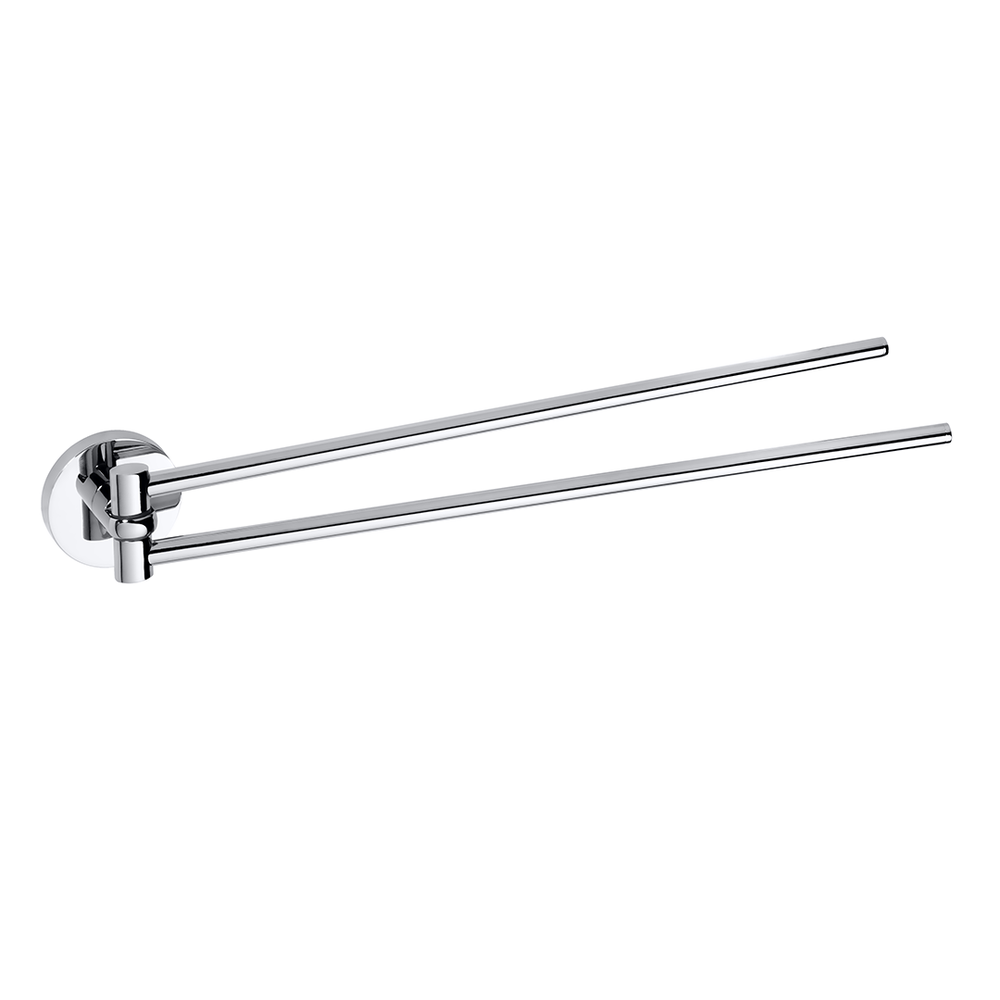 Držák ručníku dvojitý otočný MODERN, 420 mm