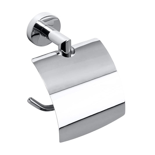 Toilettenpapierhalter mit Klappe MODERN, oben montiert, links