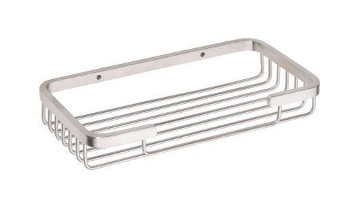Obdélníková drátěná sprchová polička SATIN