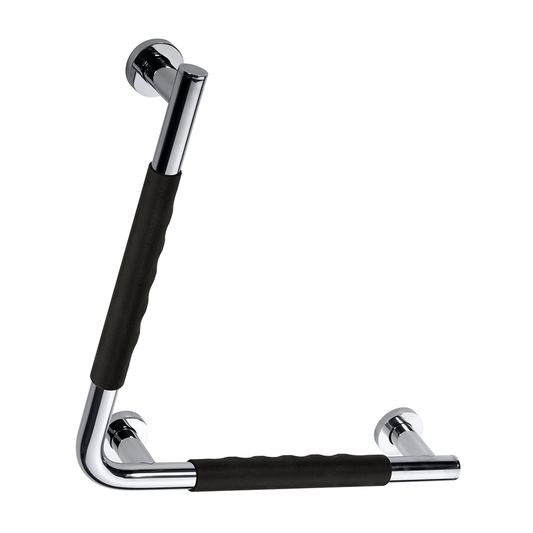 Handle with rubber 90° MODERN, left