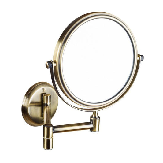 Kulaté kosmetické zrcátko, bronz, ø 133 mm