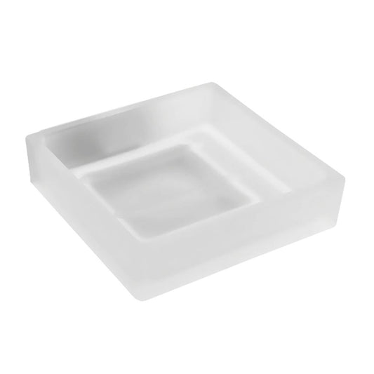 Skleněná miska na mýdlo QUARE