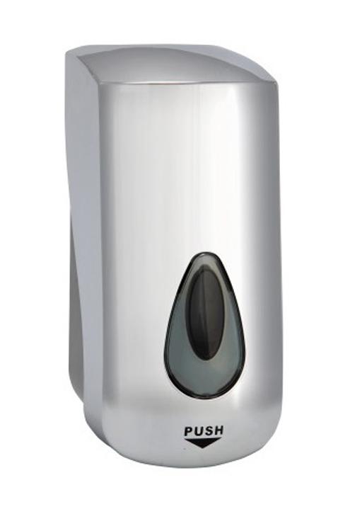 Dávkovač tekutého mýdla, stříbrný, 1 000 ml