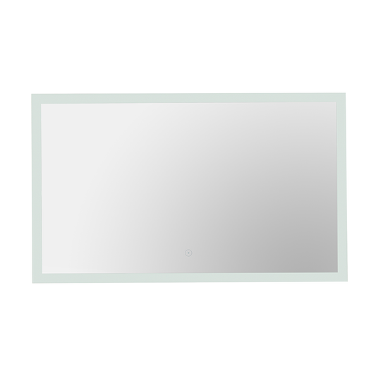 Zrcadlo s LED osvětlením a dotykovým senzorem, 1 200×600 mm