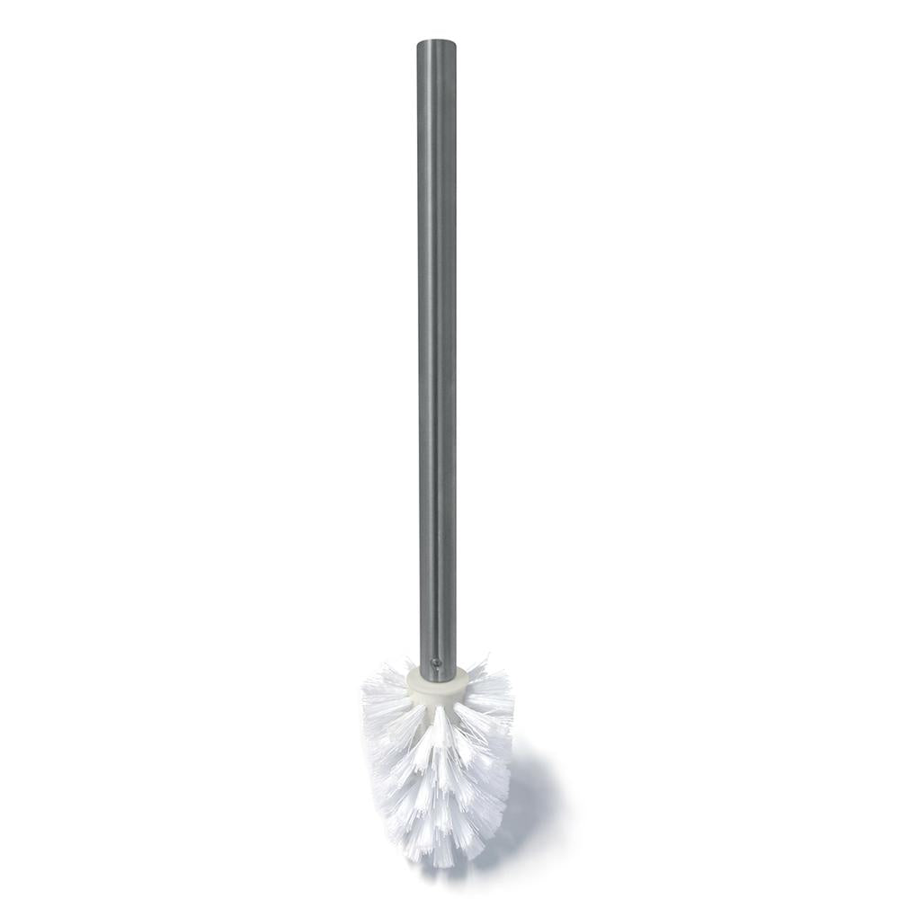 Náhradní WC kartáč s rukojetí, bílá