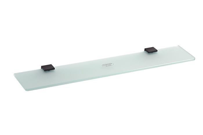 Skleněná police NOIR, 600 mm