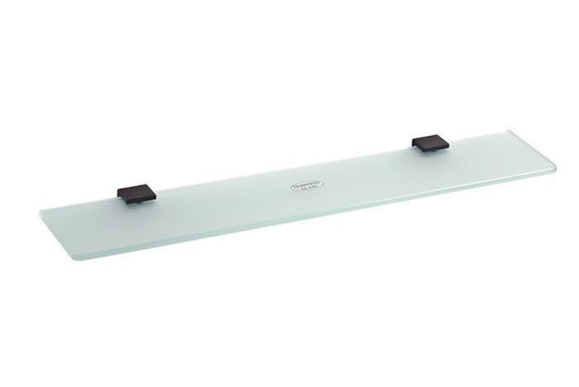 Skleněná police NOIR, 600 mm