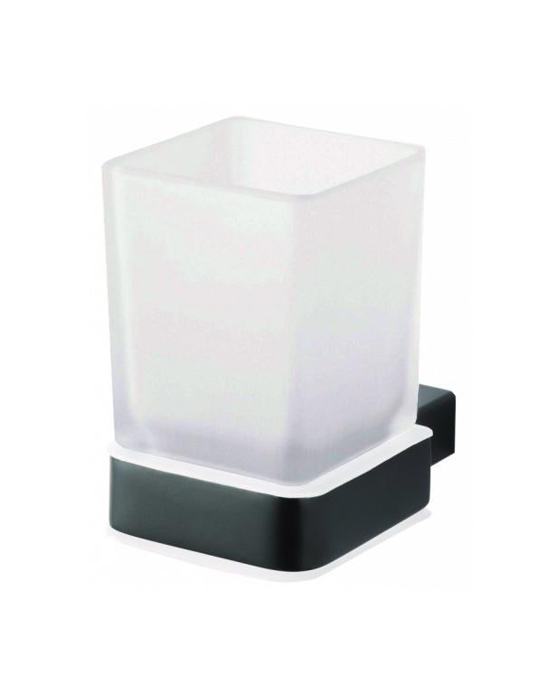 Holder for brushes and pastes with 1 NOIR glass