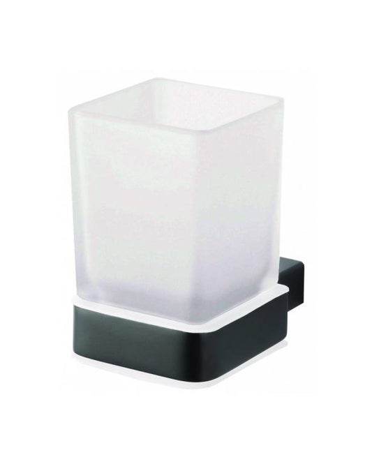 Holder for brushes and pastes with 1 NOIR glass