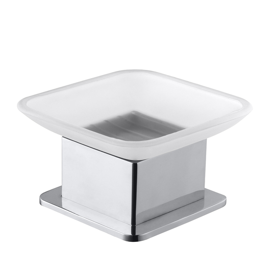 Free-standing glass soap dish DESIGN