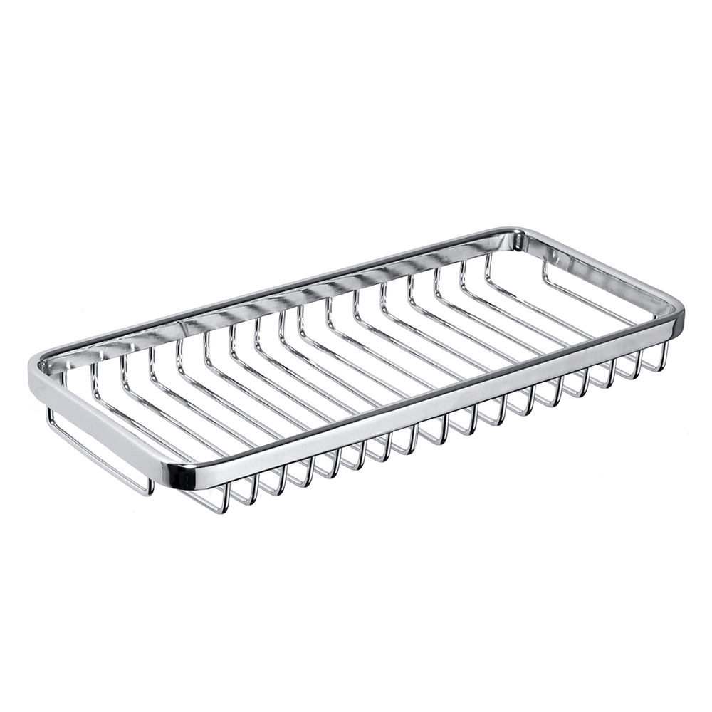 Obdélníková drátěná sprchová police B