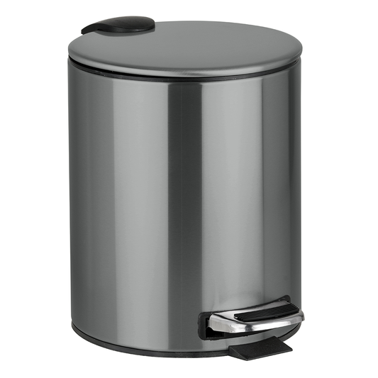 Odpadkový koš s víkem "Soft Close", 5 l, Graphit