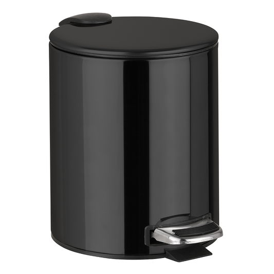 Odpadkový koš s víkem "Soft Close", 5 l, Hematit