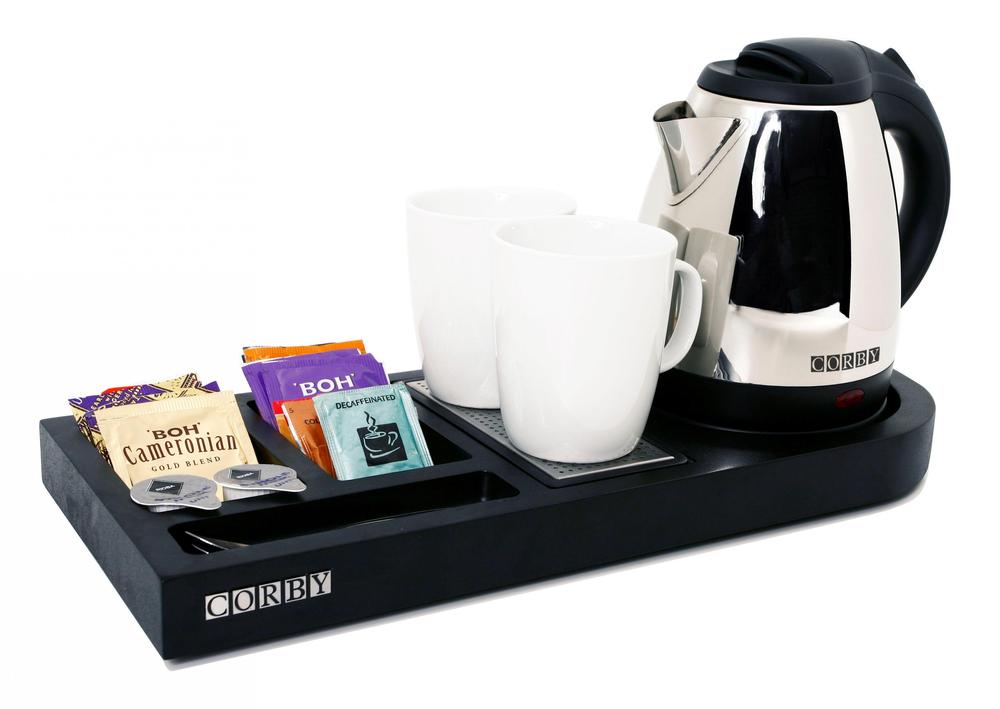 Sada tlakového hrnce Corby, černá, 1,0 l