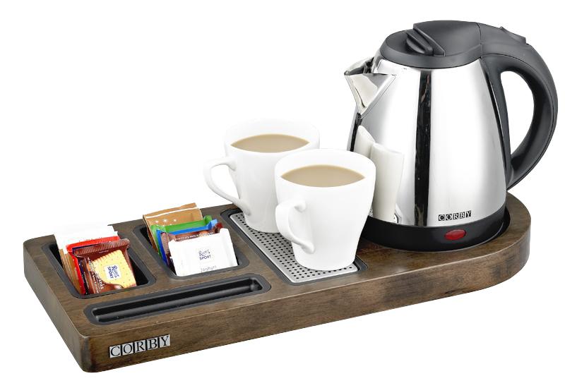 Sada tlakového hrnce Corby, tmavé dřevo, 1,0 l