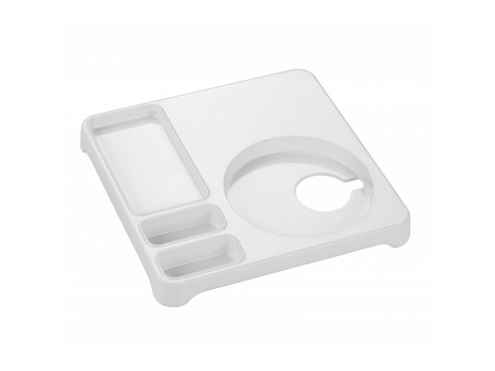 Podnos EMBERTON HALSTEAD, bílý