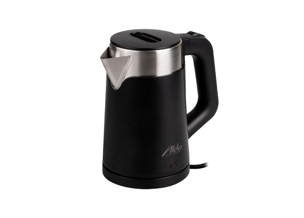 ALDA Nika Wasserkocher, schwarz, 0,6 l