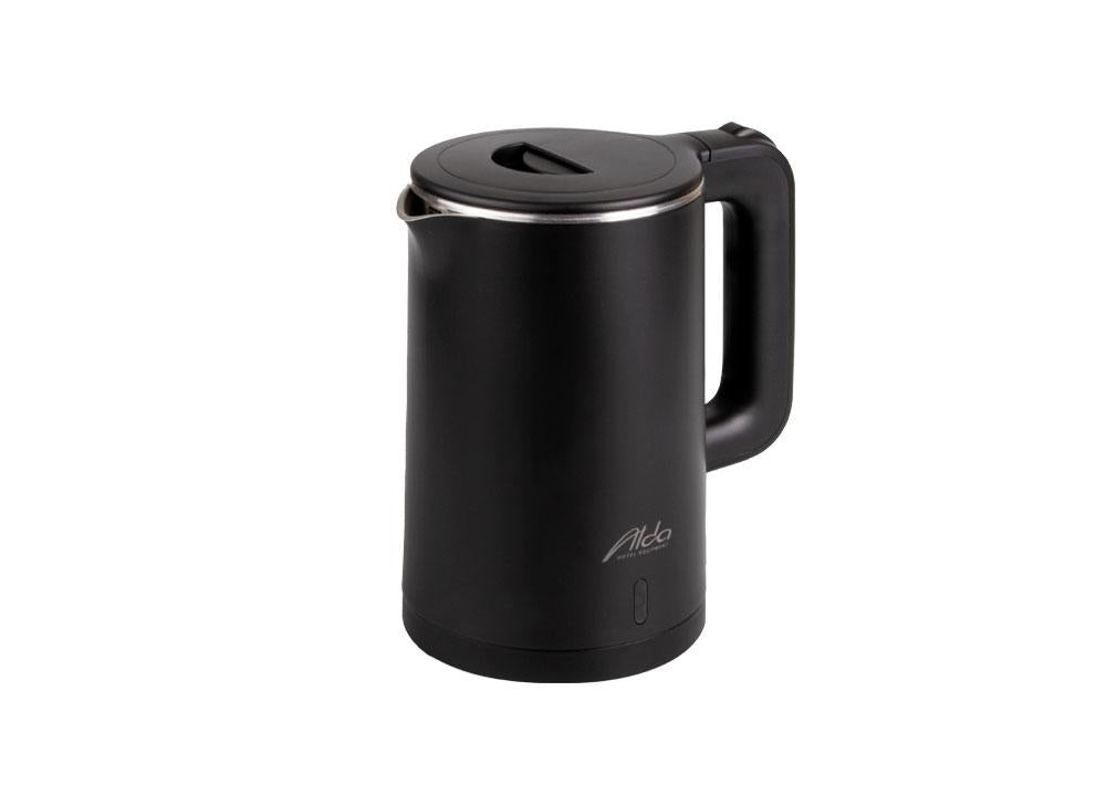 ALDA Nova Wasserkocher, schwarz, 1 l
