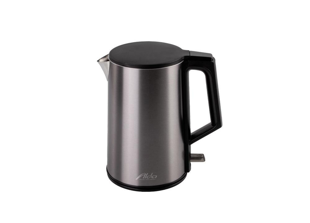 ALDA Bella Wasserkocher, grau, 1 l