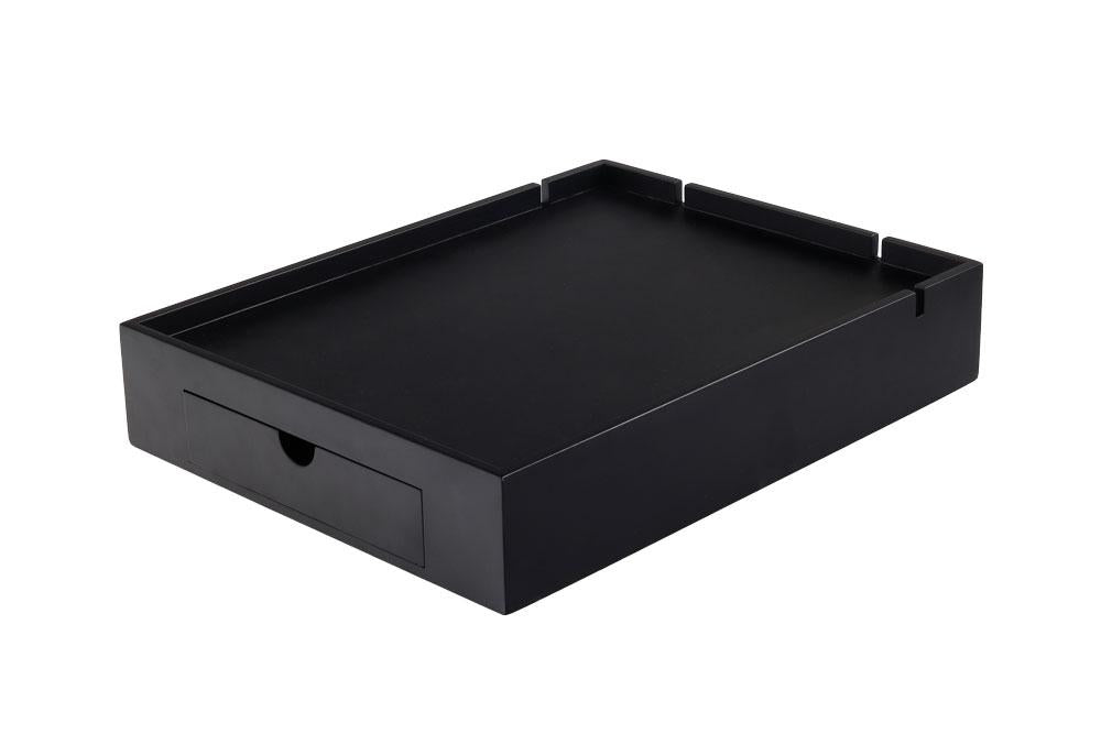 Tablett ALDA Grand Bambus, schwarz