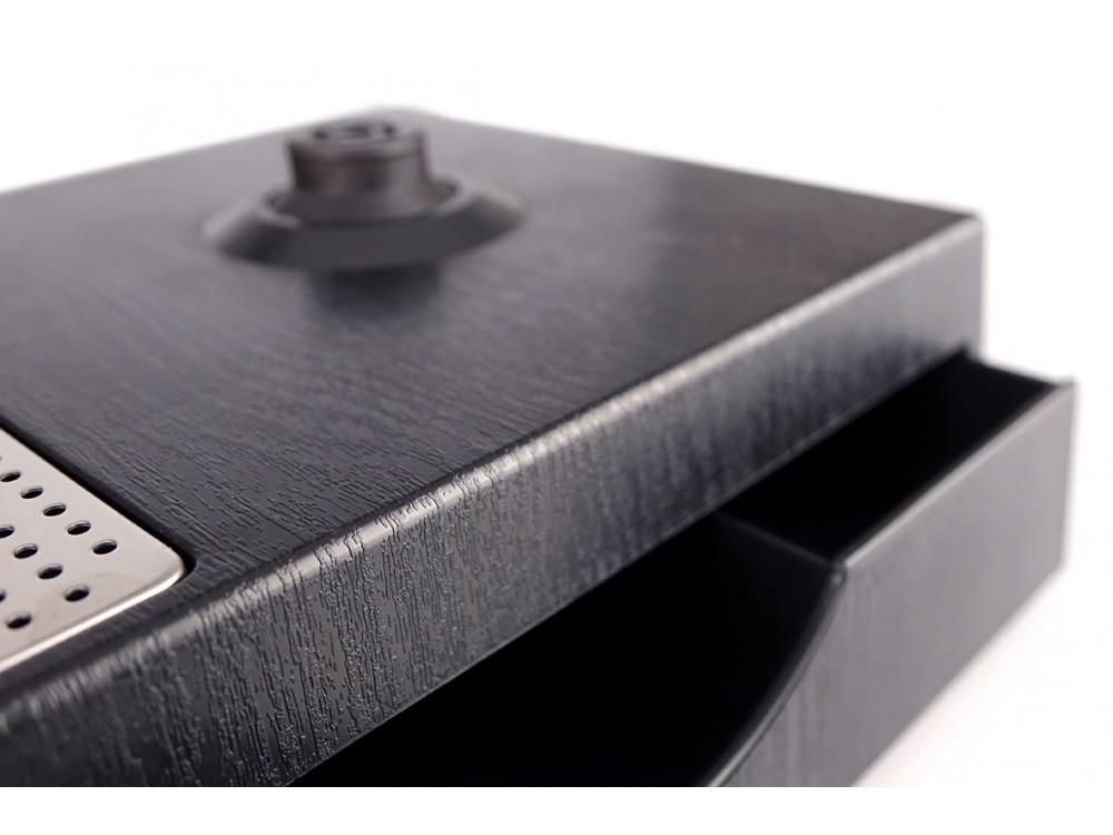 Sada tlakového hrnce ALDA Zásuvka Mini Černá, 0,8l