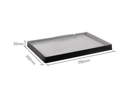 ALDA Dual tray, grey-black