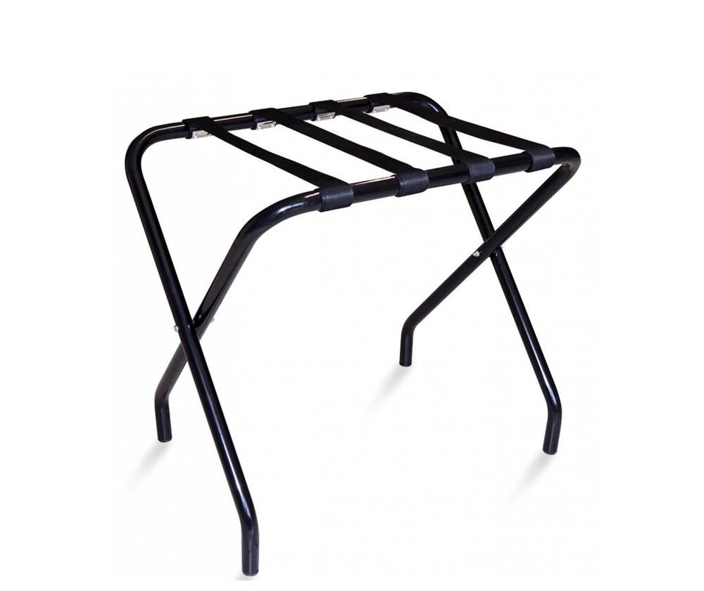 OCELový kufr bez opěradla, černý