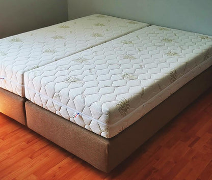 Tabulková pružina s lamelovým jádrem