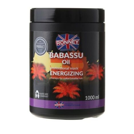 RONNEY Profesionální maska ​​Babassu Oil energizující Therapy 1000 ml