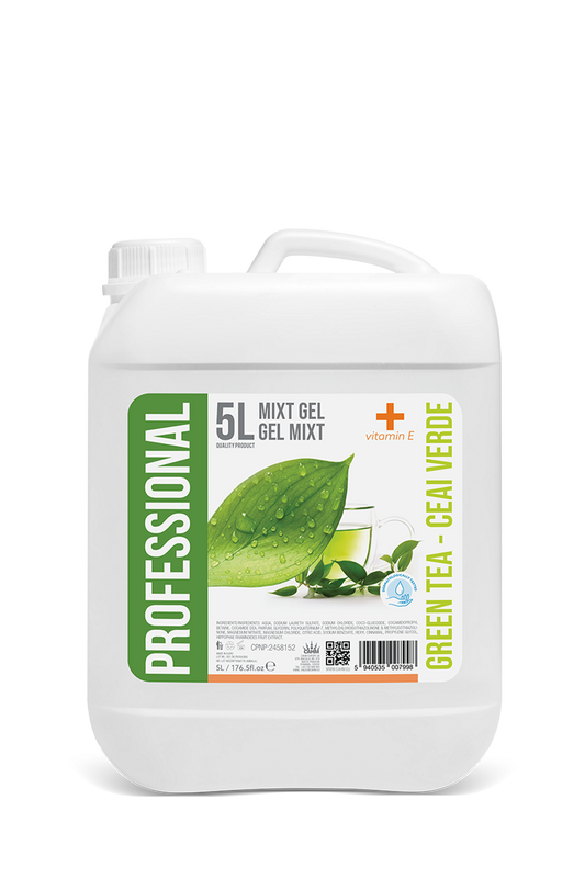 Professional Mixt Gel Zelený čaj + Vitamin E 5L Kanystr - PROFESSIONAL