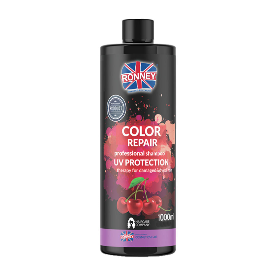 RONNEY Professional Color Repair Shampoo Cherry UV Protection 1000 ml