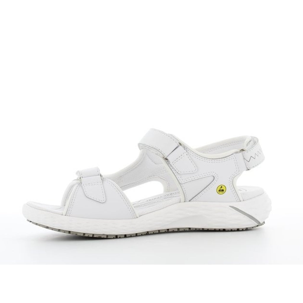 ODILE weiße medizinische Damenschuhe