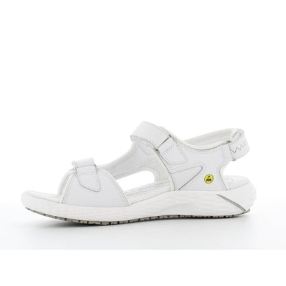 ODILE weiße medizinische Damenschuhe