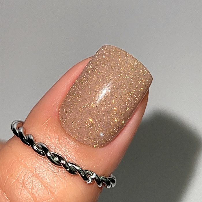 Gelový lak SLOWIANKA 486 Golden Flash 8g 