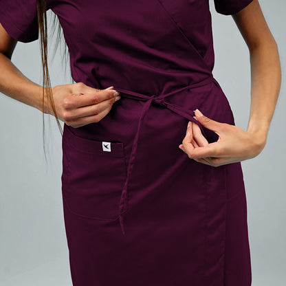 Meclo medizinisches Kleid zum Binden LENA