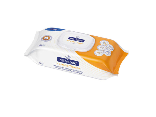 Mikrobac® Virucidal Tissues 80 pieces