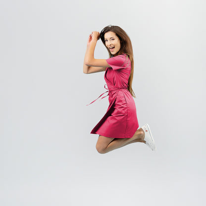 Meclo medizinisches Kleid zum Binden LENA