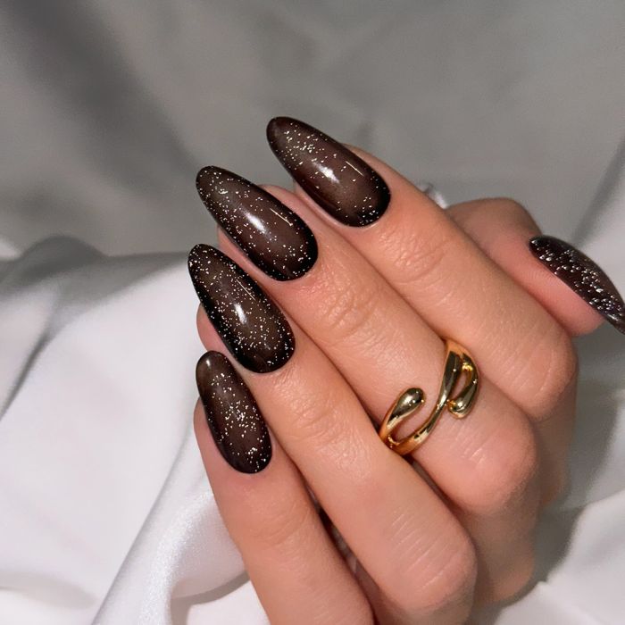 SLOWIANKA 504 Flash Silver Fishnet Gel Nagellack 10g