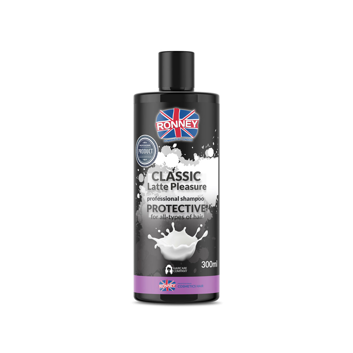 RONNEY Profesionální šampon Classic Latte Pleasure ochranný 300 ml