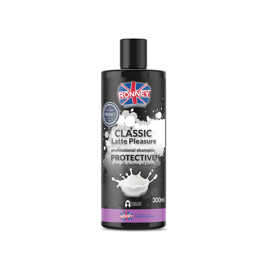 RONNEY Profesionální šampon Classic Latte Pleasure ochranný 300 ml